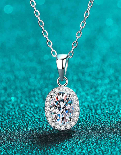 Load image into Gallery viewer, Be The One 1 Carat Moissanite Pendant Necklace
