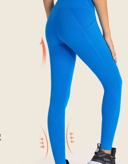 Load image into Gallery viewer, High-Rise Wide Waistband Pocket Yoga Leggings
