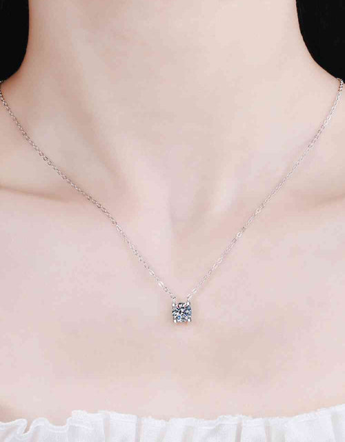 Load image into Gallery viewer, 1 Carat Moissanite Chain Necklace
