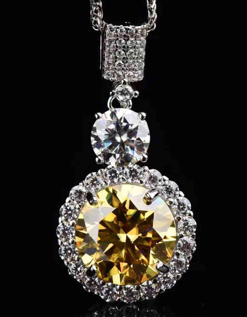 Load image into Gallery viewer, 6 Carat Moissanite Pendant Necklace
