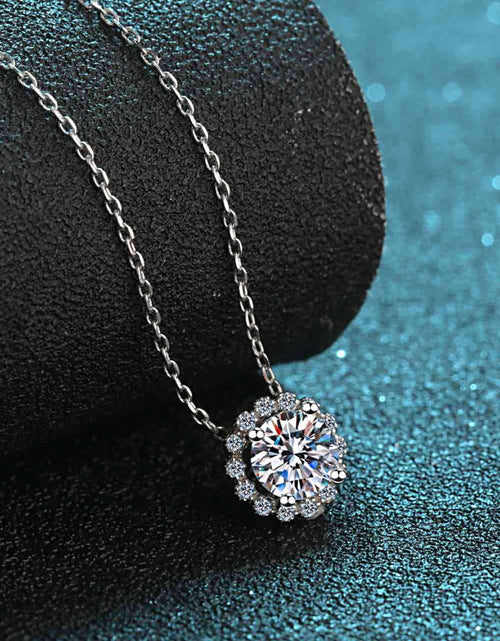 Load image into Gallery viewer, 3 Carat Moissanite 925 Sterling Silver Necklace
