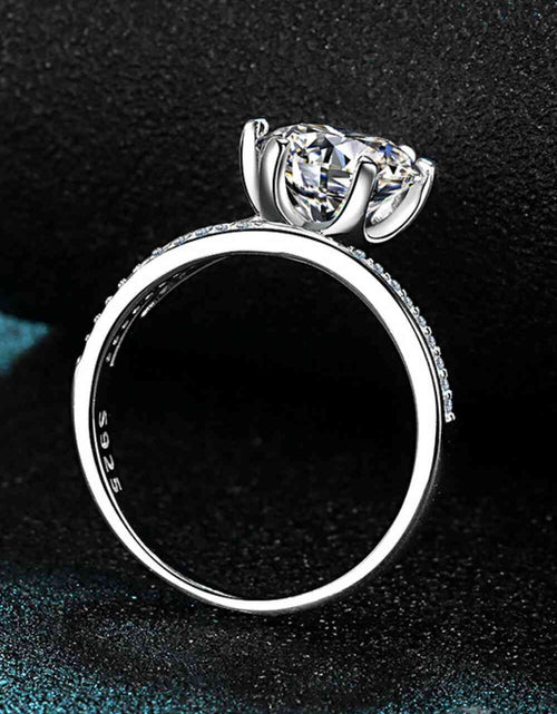 Load image into Gallery viewer, 3 Carat Moissanite 6-Prong Ring
