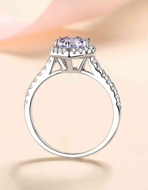 Load image into Gallery viewer, 1 Carat Moissanite Heart-Shaped Ring
