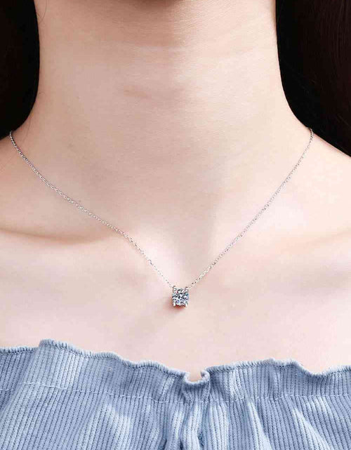 Load image into Gallery viewer, Moissanite 925 Sterling Silver Necklace
