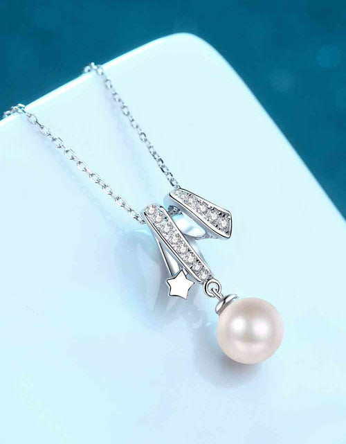 Load image into Gallery viewer, Give You A Chance Pearl Pendant Chain Necklace
