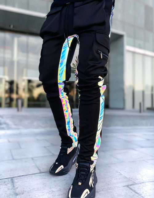 Load image into Gallery viewer, Men&#39;s Casual Reflective Jogger
