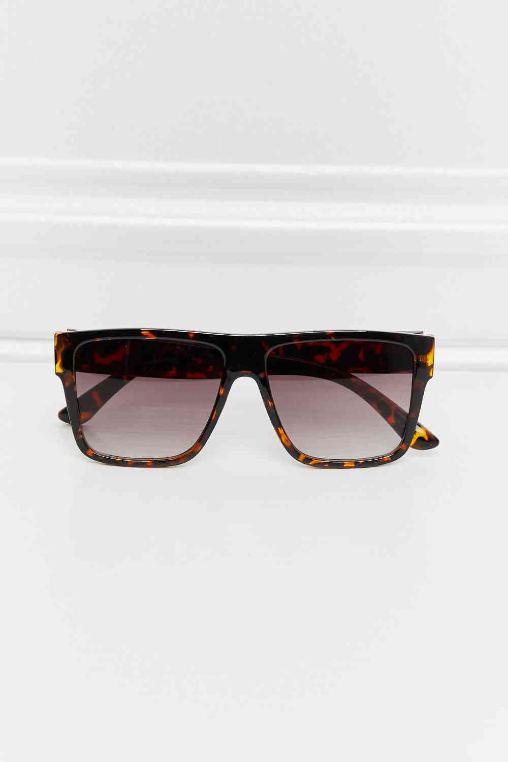 Tortoiseshell Square Full Rim Sunglasses