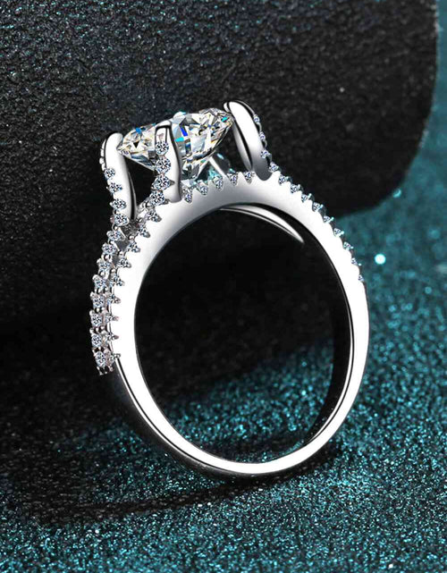 Load image into Gallery viewer, Stylish Moissanite Sterling Silver Ring
