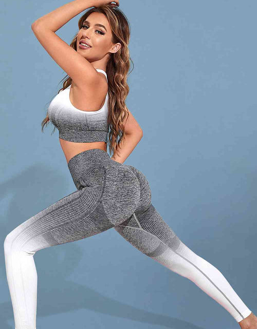 Load image into Gallery viewer, Gradient Sports Tank and Leggings Set
