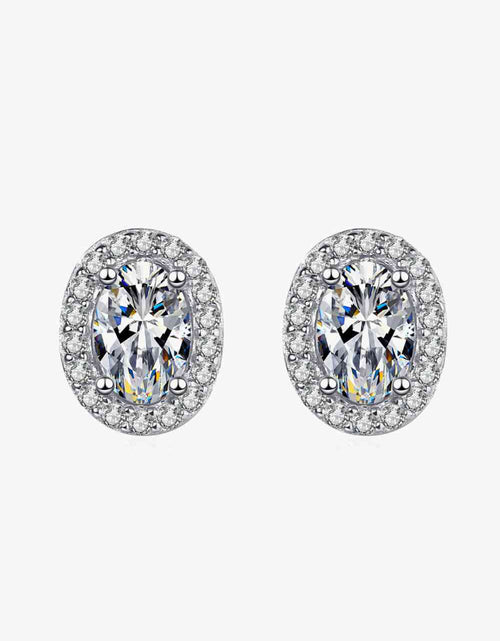 Load image into Gallery viewer, Future Style Moissanite Stud Earrings
