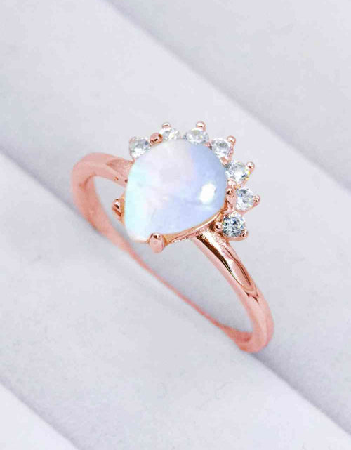 Load image into Gallery viewer, 925 Sterling Silver Moonstone Ring
