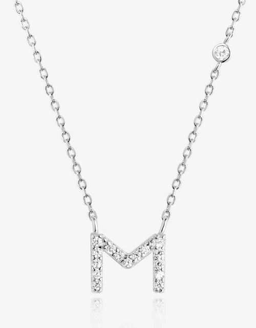 Load image into Gallery viewer, L To P Zircon 925 Sterling Silver Necklace
