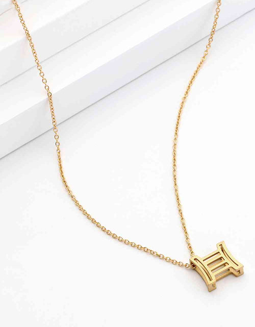 Load image into Gallery viewer, 18K Gold Plated Constellation Pendant Necklace
