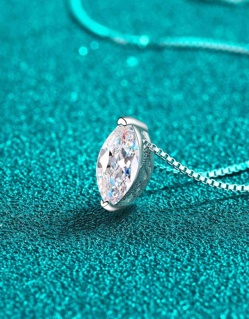 Load image into Gallery viewer, 1 Carat Moissanite 925 Sterling Silver Necklace
