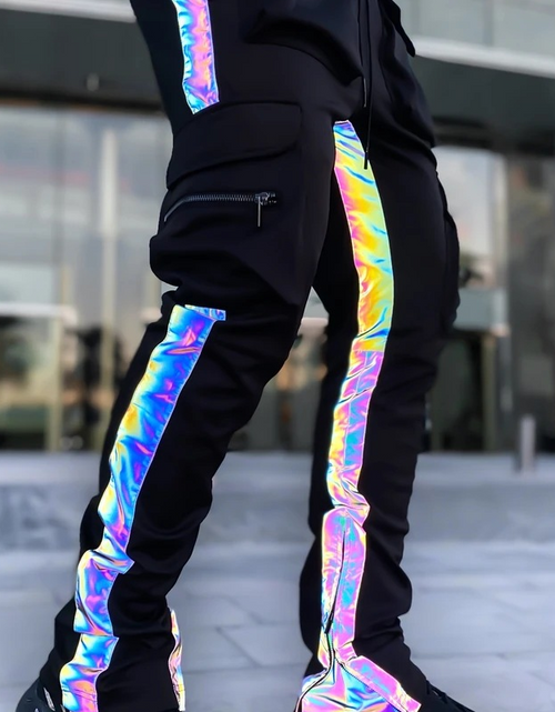 Load image into Gallery viewer, Men&#39;s Casual Reflective Jogger
