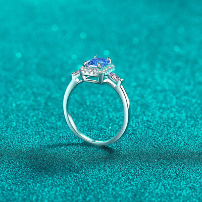 Load image into Gallery viewer, 1 Carat Moissanite 925 Sterling Silver Ring
