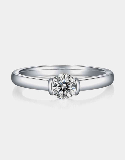 Load image into Gallery viewer, Moissanite 925 Sterling Silver Solitaire Ring
