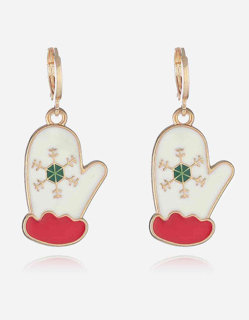 Load image into Gallery viewer, Christmas Theme Alloy Earrings
