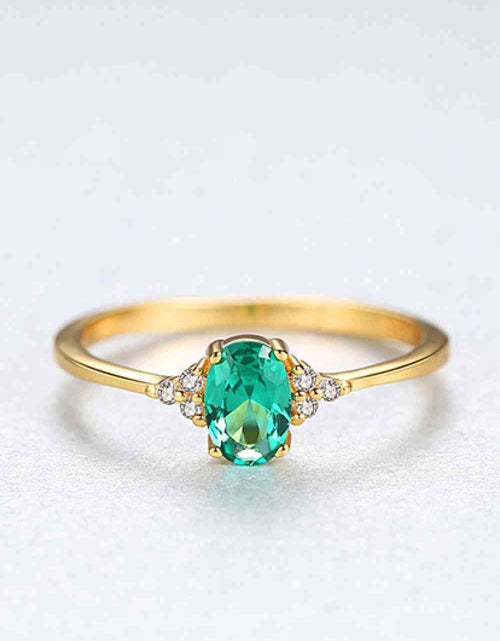 Load image into Gallery viewer, Zircon 925 Sterling Silver Ring
