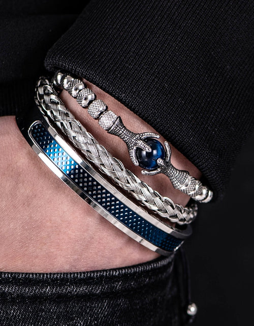 Load image into Gallery viewer, Luxury Set Men&#39;s Bracelet
