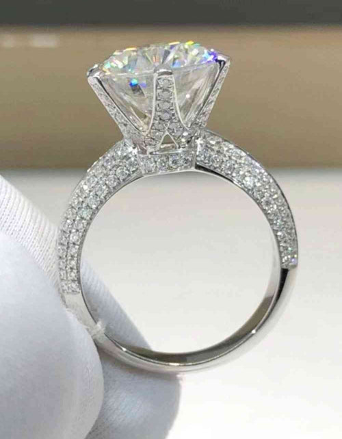 Load image into Gallery viewer, 5 Carat  Moissanite 6-Prong Ring
