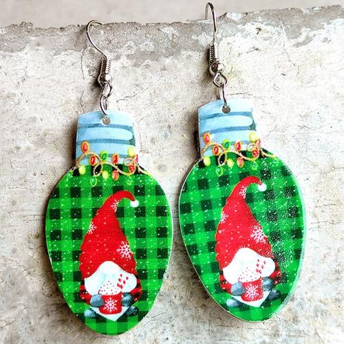 Load image into Gallery viewer, Christmas Themed Acrylic Dangle Earrings
