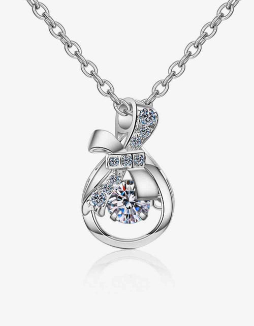 Load image into Gallery viewer, 1 Carat Moissanite 925 Sterling Silver Necklace
