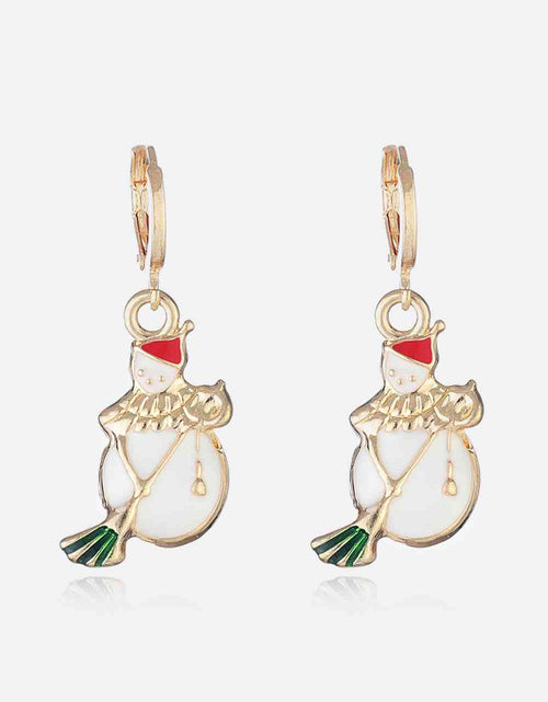 Load image into Gallery viewer, Christmas Theme Alloy Earrings
