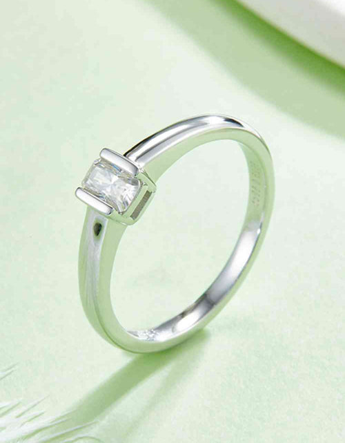 Load image into Gallery viewer, Moissanite 925 Sterling Silver Solitaire Ring
