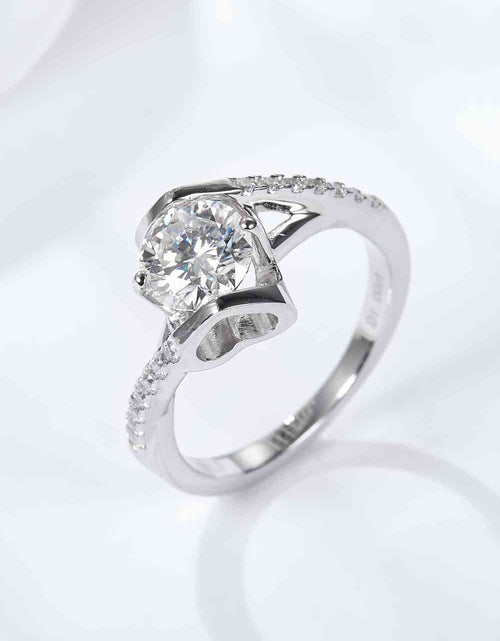 Load image into Gallery viewer, Limitless Love Platinum-Plated Moissanite Ring
