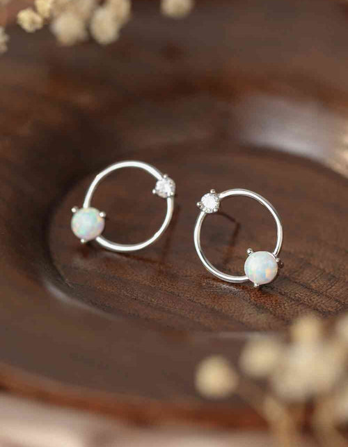 Load image into Gallery viewer, New Beginnings Opal Earrings
