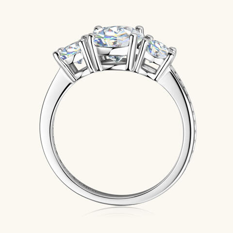 Load image into Gallery viewer, 3 Carat Moissanite 925 Sterling Silver Ring
