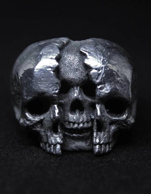 Load image into Gallery viewer, Men&#39;s Gothic Skull Ring
