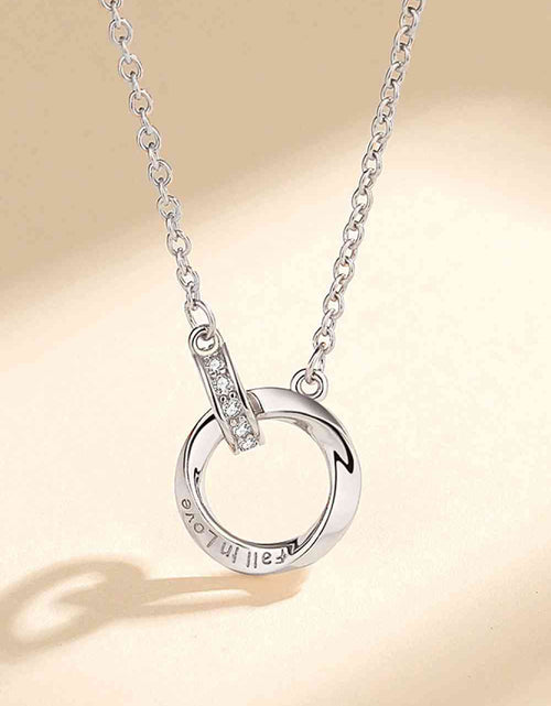 Load image into Gallery viewer, Zircon Decor 999 Sterling Silver Necklace
