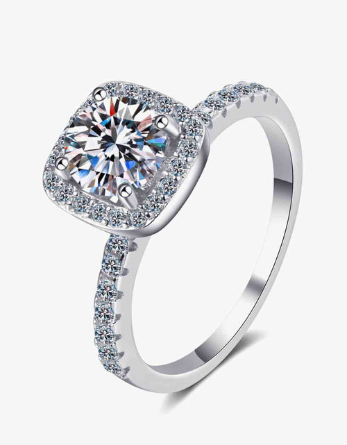 Load image into Gallery viewer, Square Moissanite Ring
