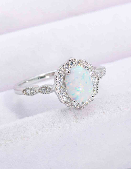 Load image into Gallery viewer, Just For You 925 Sterling Silver Opal Ring
