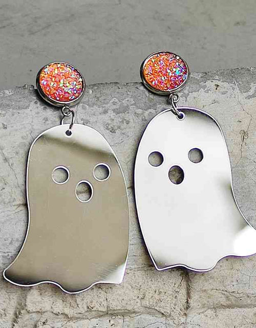 Load image into Gallery viewer, Ghost Shape Acrylic Dangle Earrings
