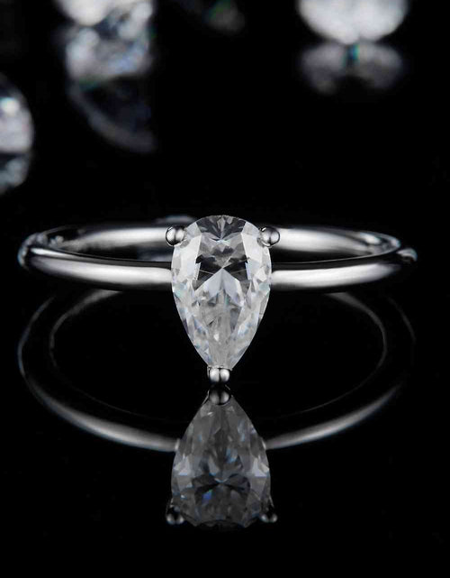 Load image into Gallery viewer, 1 Carat Moissanite 925 Sterling Silver Solitaire Ring
