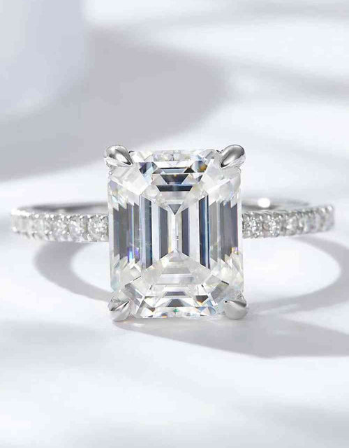 Load image into Gallery viewer, 5 Carat Moissanite Side Stone Ring
