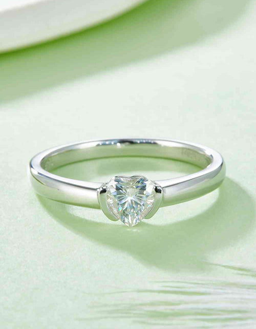 Load image into Gallery viewer, Moissanite 925 Sterling Silver Solitaire Ring
