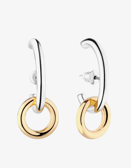 Load image into Gallery viewer, At Your Best 18K Gold-Plated Copper Drop Earrings
