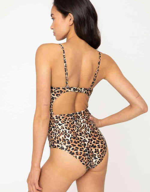 Load image into Gallery viewer, Marina West Swim Lost At Sea Cutout One-Piece Swimsuit
