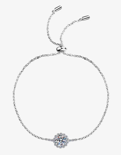 Load image into Gallery viewer, 1 Carat Moissanite Chain Bracelet
