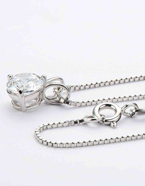 Load image into Gallery viewer, Adored Show Off 1 Carat Moissanite Pendant Necklace
