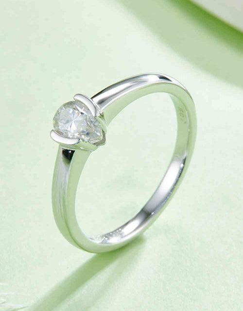 Load image into Gallery viewer, Moissanite 925 Sterling Silver Solitaire Ring
