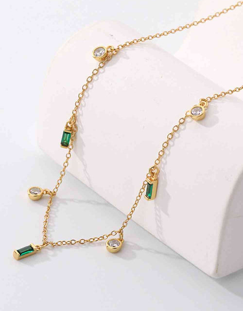 Load image into Gallery viewer, 18K Gold Plated Multi-Charm Chain Necklace
